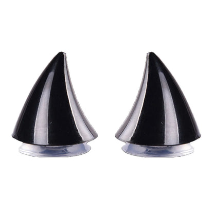 2PCS Motorcycle Helmet Cute Corner Rubber Horn Decoration Motocross Full Face off Road Helmet Decoration Moto Car Accessories