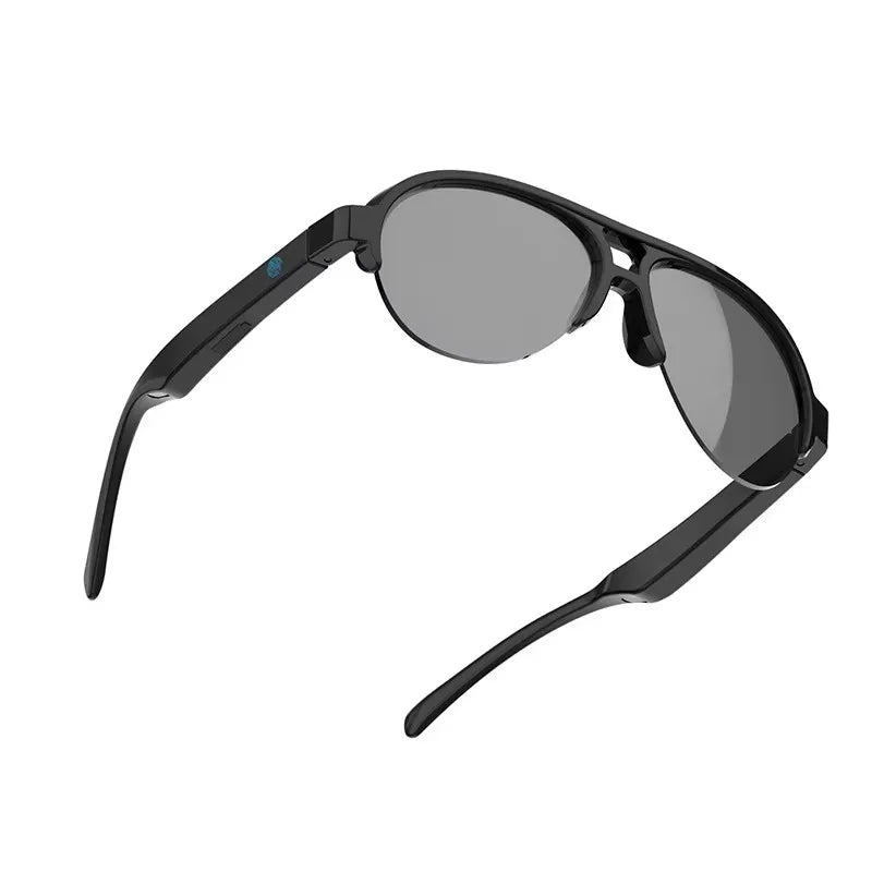 Smart Bluetooth V5.3 Sunglasses Glasses Call Outdoor Sports Headphones HIFI Black Technology Anti-Touch UV for Men and Women