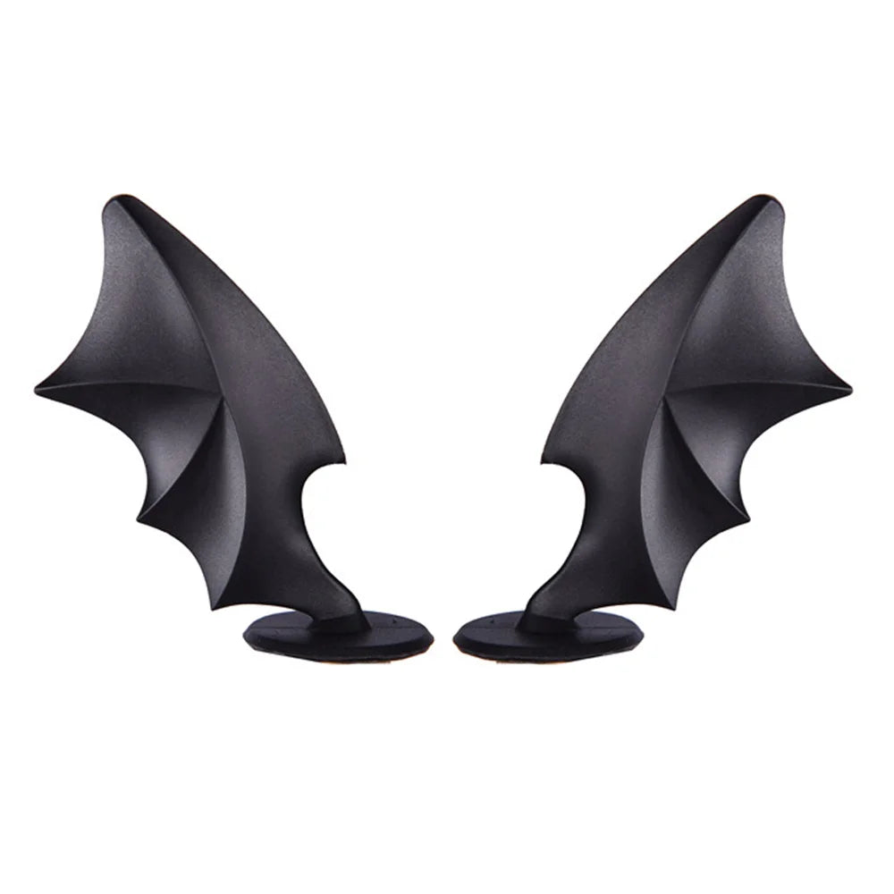 2PCS Motorcycle Helmet Cute Corner Rubber Horn Decoration Motocross Full Face off Road Helmet Decoration Moto Car Accessories