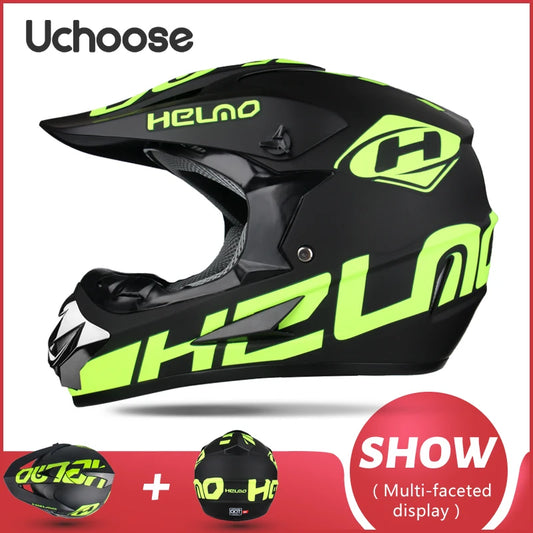 Motorcycle Helmet Shark Motocross Off-Road Helm Children Moto Bike Accessories ATV Capacete De Moto Ike Downhill AM DH