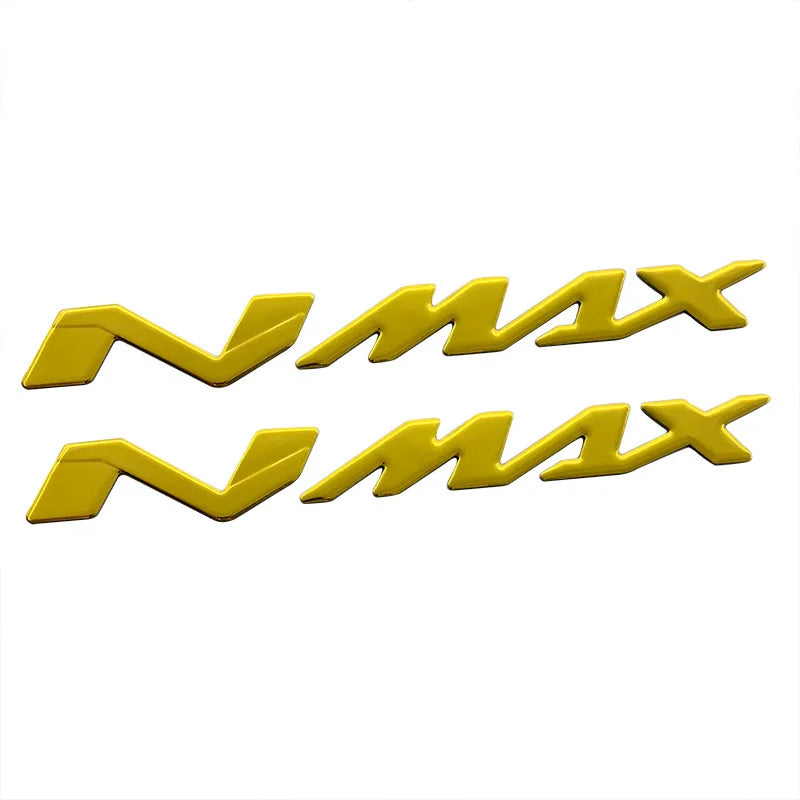 Motorcycle 3D Tank Emblem Stickers N-MAX Logo Decals Applique for Yamaha NMAX N MAX N-MAX 155 250 400 125 Waterproof