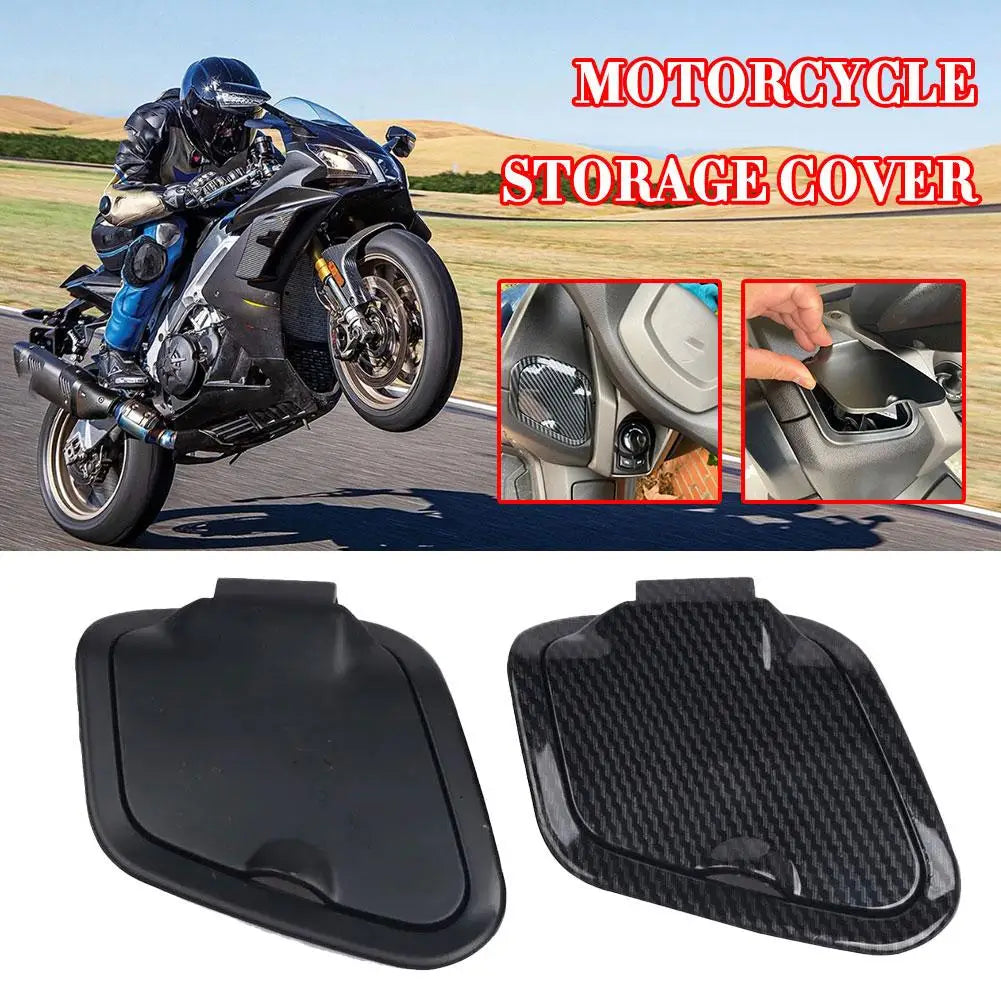 Motorcycle Side Pocket Cover Lid ABS Wear Resistant for Yamaha NMAX125 NMAX155 NMAX V1 V2 2020 - 2024 Accessories