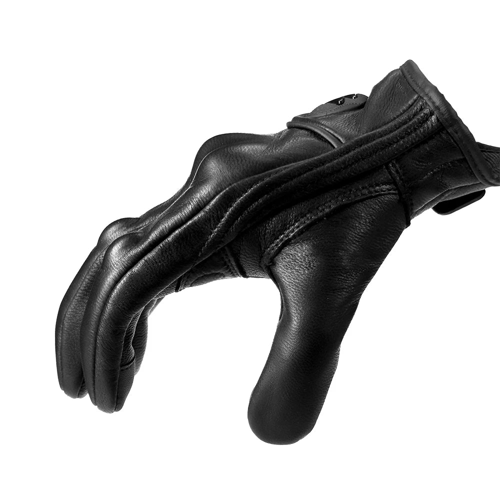 3XL Motorcycle Gloves Goatskin Leather Men Women Moto Glove Electric Bike Luvas Da Motocicleta Os Carros Eletricos Sale