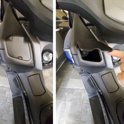 Motorcycle Side Pocket Cover Lid ABS Wear Resistant for Yamaha NMAX125 NMAX155 NMAX V1 V2 2020 - 2024 Accessories