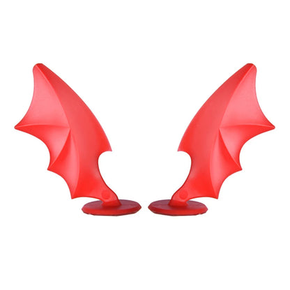 2PCS Motorcycle Helmet Cute Corner Rubber Horn Decoration Motocross Full Face off Road Helmet Decoration Moto Car Accessories