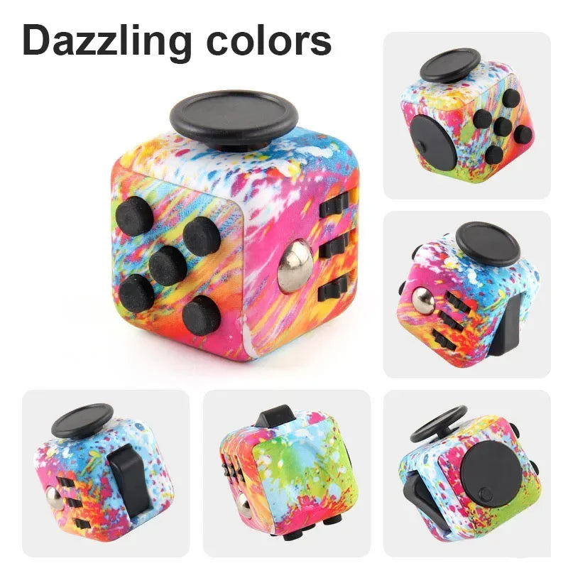 Fidget Anti-Stress Toys for Children Adult Offices Stress Relieving Decompression Dice for Release Stress Autism Anxiety Relieve