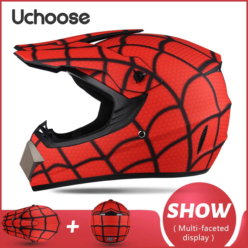 Motorcycle Helmet Shark Motocross Off-Road Helm Children Moto Bike Accessories ATV Capacete De Moto Ike Downhill AM DH