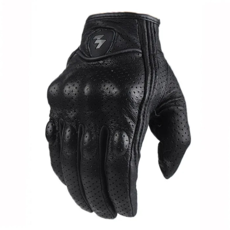 3XL Motorcycle Gloves Goatskin Leather Men Women Moto Glove Electric Bike Luvas Da Motocicleta Os Carros Eletricos Sale