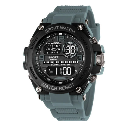 MAYZHISU Top Luxury Electronic Watch for Man Outdoor Men'S Sports Watches Stopwatch Waterproof Calendar Kids Digital Clock Gift