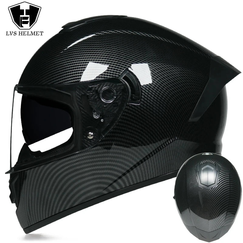 Motorcycle Helmet Cascos Para Motos with Built-In Sunshade Lens, Fully Covered Racing Helmet Casque Arai Repeat ODT