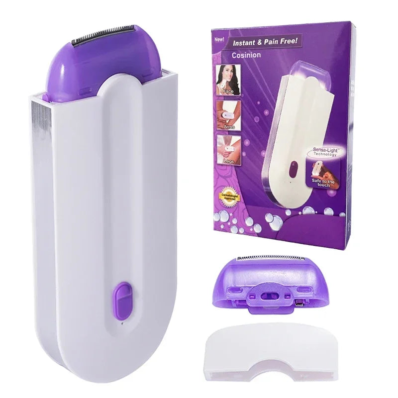 Painless Touch Hair Clipper for Women, Electric Shaver for Face, Leg, Bikini, Hand and Body, Used at Home
