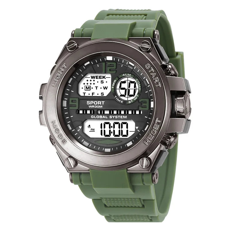 MAYZHISU Top Luxury Electronic Watch for Man Outdoor Men'S Sports Watches Stopwatch Waterproof Calendar Kids Digital Clock Gift
