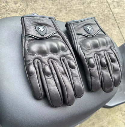 3XL Motorcycle Gloves Goatskin Leather Men Women Moto Glove Electric Bike Luvas Da Motocicleta Os Carros Eletricos Sale