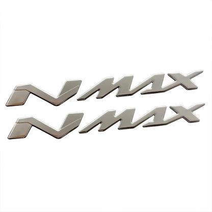 Motorcycle 3D Tank Emblem Stickers N-MAX Logo Decals Applique for Yamaha NMAX N MAX N-MAX 155 250 400 125 Waterproof