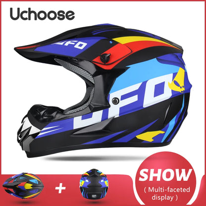Motorcycle Helmet Shark Motocross Off-Road Helm Children Moto Bike Accessories ATV Capacete De Moto Ike Downhill AM DH