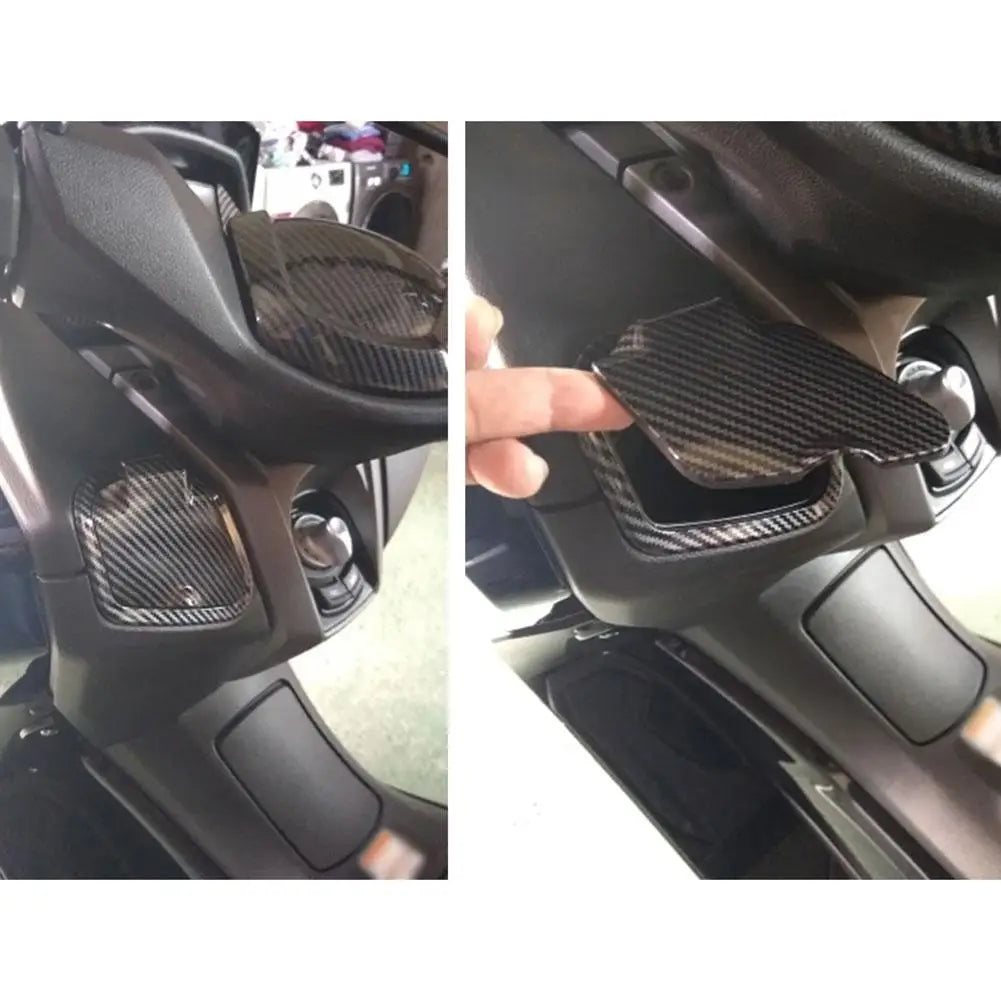 Motorcycle Side Pocket Cover Lid ABS Wear Resistant for Yamaha NMAX125 NMAX155 NMAX V1 V2 2020 - 2024 Accessories