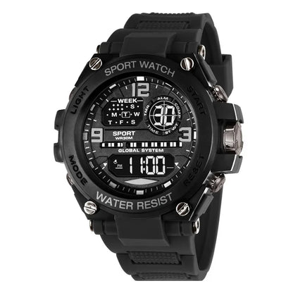 MAYZHISU Top Luxury Electronic Watch for Man Outdoor Men'S Sports Watches Stopwatch Waterproof Calendar Kids Digital Clock Gift
