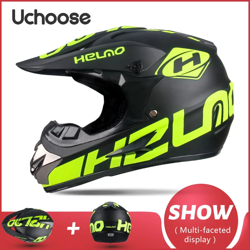 Motorcycle Helmet Shark Motocross Off-Road Helm Children Moto Bike Accessories ATV Capacete De Moto Ike Downhill AM DH