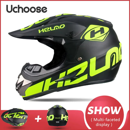 Motorcycle Helmet Shark Motocross Off-Road Helm Children Moto Bike Accessories ATV Capacete De Moto Ike Downhill AM DH
