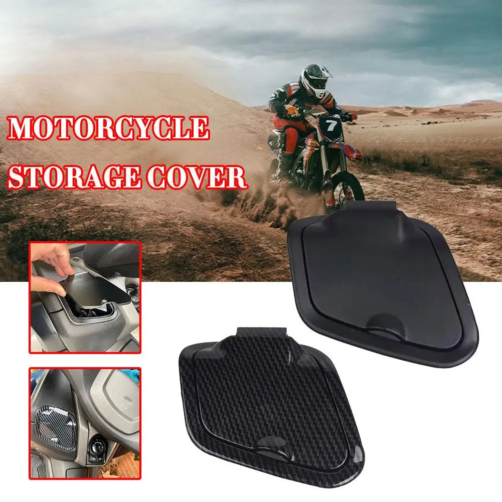 Motorcycle Side Pocket Cover Lid ABS Wear Resistant for Yamaha NMAX125 NMAX155 NMAX V1 V2 2020 - 2024 Accessories