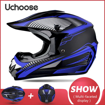 Motorcycle Helmet Shark Motocross Off-Road Helm Children Moto Bike Accessories ATV Capacete De Moto Ike Downhill AM DH