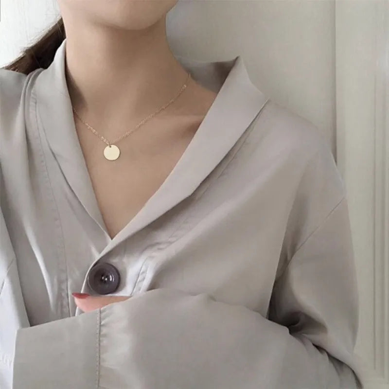 New Double Layer Necklace for Women Imitation Pearl Crystal Heart Pendant Chokers Necklaces Girls Gift Bohemia Cheap Jewelry